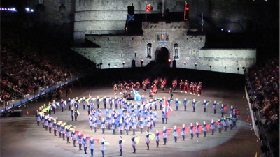 Skottland med Tattoo - Flyg